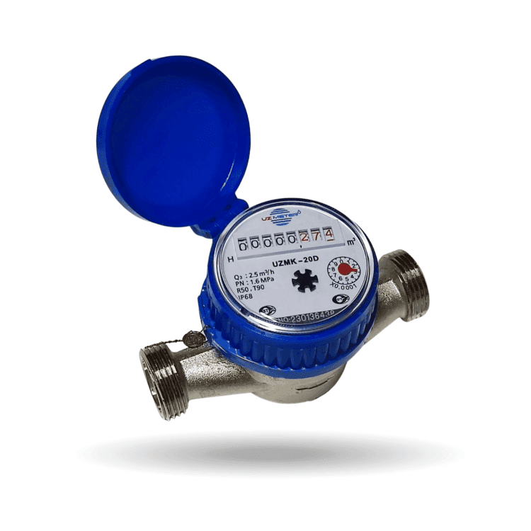 счётчик горячей и холодной воды /Uzmeter Dn | 20 /Китай - 1
