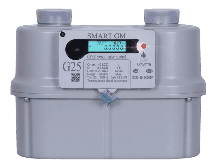 ультразвуковой счётчик газа | Smart GM G25 | + модем, сим-карта, клапан , штуцеры, сертификат - 1