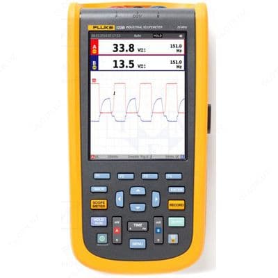 Fluke 123B — промышленный портативный осциллограф (20 МГц) - 1