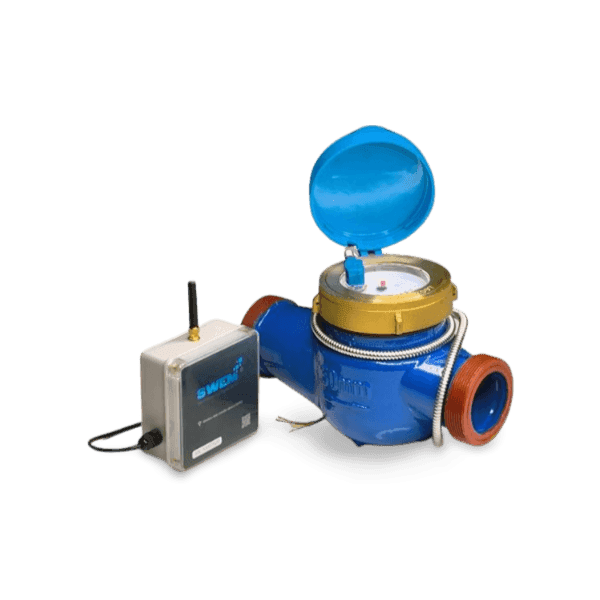 Комплект | Счётчик воды импульсный резьбовой | UzMeter-50 + Модем - 1
