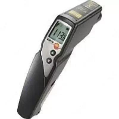 Testo 830-T4 комплект — инфракрасный термометр с 2-х точечным лазерным целеуказателем (оптика 30:1) (с кожаным чехлом и зондом температуры) - 1