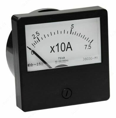 Амперметр Э8030-М1 75/5 А - 1
