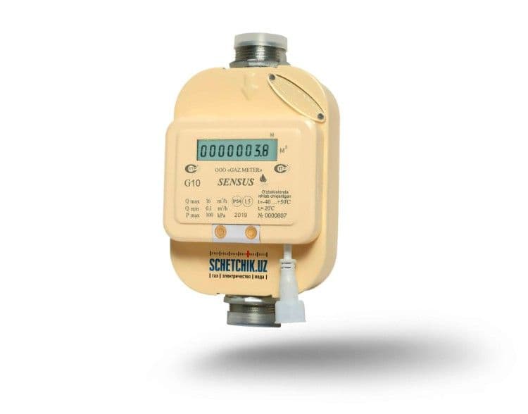 ультразвуковой счётчик газа /Sensus G10 /+ модем, сим-карта, штуцеры, сертификат - 1
