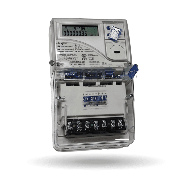Energomera CE-308 S34 746 трёхфазный счётчик электроэнергии | 380V 100A - 1