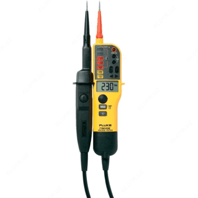 Fluke T150/VDE — тестер напряжения/целостности с ЖК-дисплеем, омметром и переключаемой нагрузкой (версия VDE) - 1